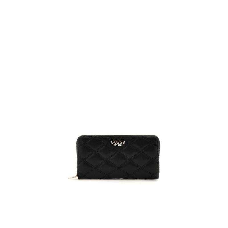 ロゴレタリングジッパー財布 SWQG9632163 BLA TP949395823