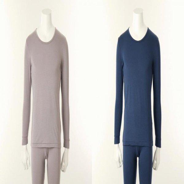 【正規品】プレミアムモーダルカシミアスパン男性用冬インナーウェアトップスメンズ下着トップス_C VMV9707_C