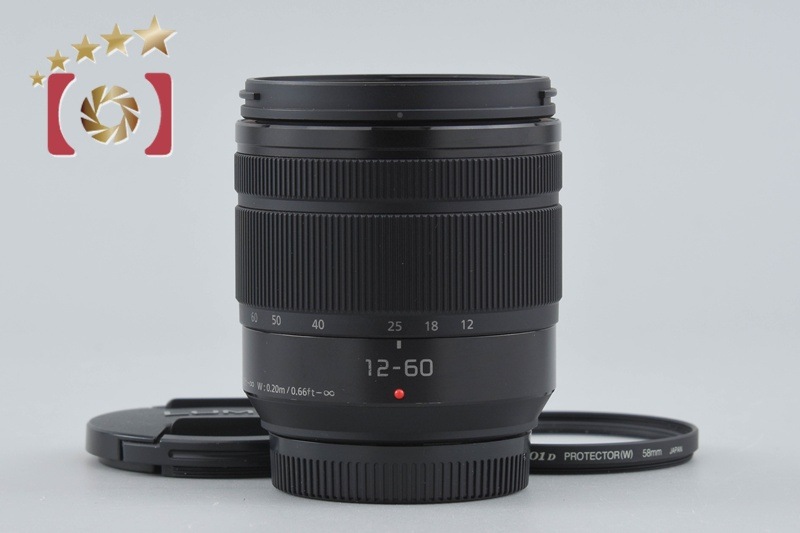 LUMIX G VARIO 12-60mm f/3.5-5.6 ASPH. POWER O.I.S. H-FS12060