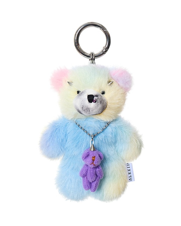 【最終価格】【新品】ALEXII BEAR キーホルダー Qoo10 【ALEXII】 KEYRING キーホ