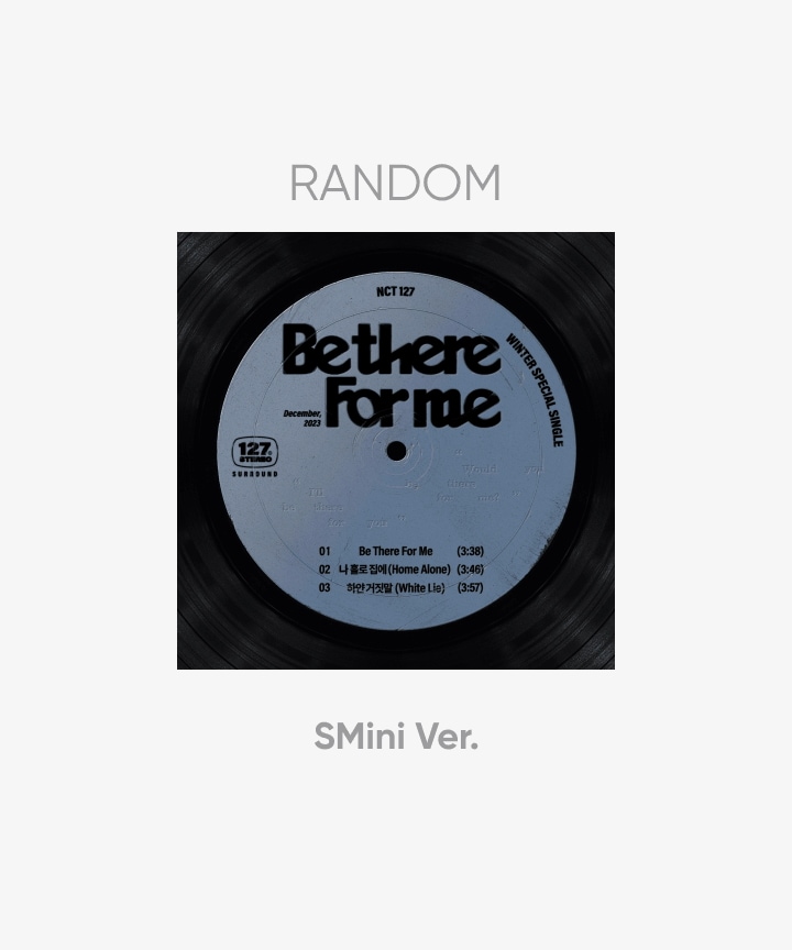 NCT 127 Winter Special Single Album [Be There For Me] (SMini Ver.) Set