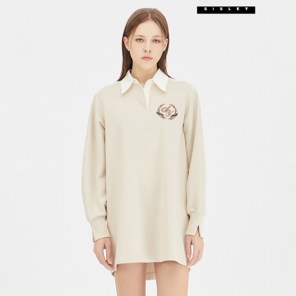 (シスレー) シスレーカラーカラーロングTシャツ SATS35361_BG 14,353円