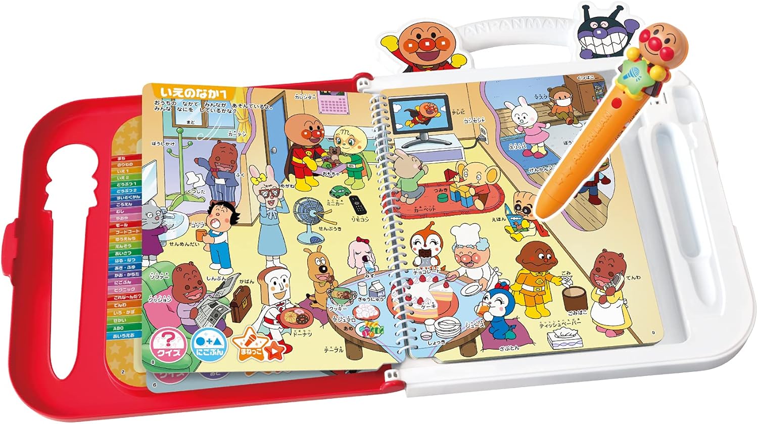 セガフェイブ(SEGA FAVE) アンパンマン にほんご えいご 二語文も! あそぼう! しゃべろう! ことばずかんPremium【日本おもちゃ大賞2021 エデュケーショナル・トイ部門 大賞】