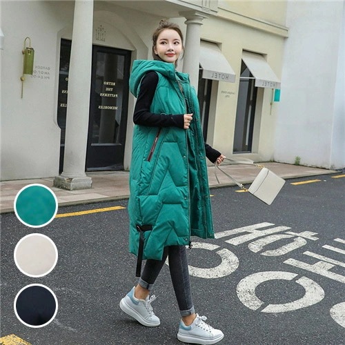 中綿コート 大きいサイズ アウター コート 着痩せ 暖かい 防寒 フード付き ロング丈 冬服 前開き 無地 洗濯可 かわいい おしゃれ