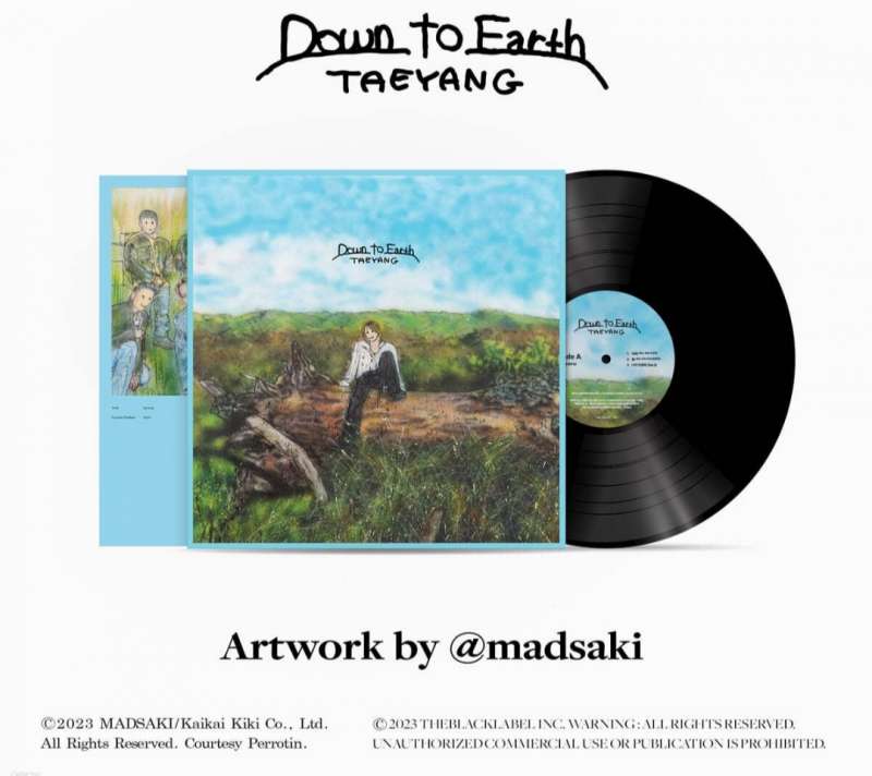 [未開封新品] テヤン- ALBUM [Down to Earth] LP限定版 22,555円