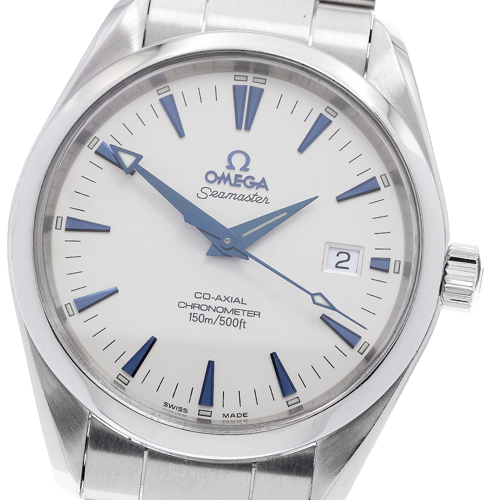 オメガ OMEGA 2503.33 シーマスター アクアテラ デイト コーアクシャル 自動巻き メンズ 良品 _894890【中古】