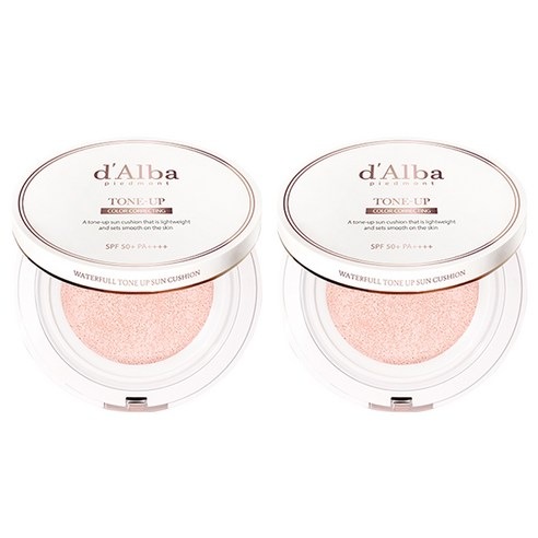 ダルバ ウォーターフル トーンアップ サンクッション SPF50+ PA++++, 15g, 2個