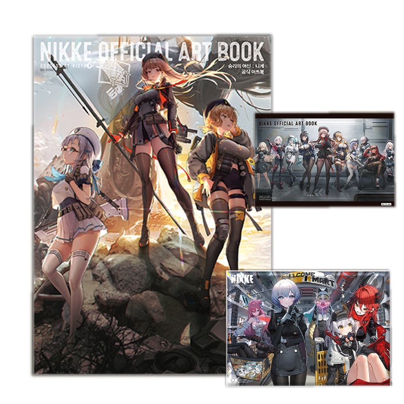 【韓国版/限定版】 勝利の女神 NIKKE ニケ 公式 アートブック ( 初版限定 グッズ / 画集 / 韓国書籍 / 韓国語書籍 ) 8,015円