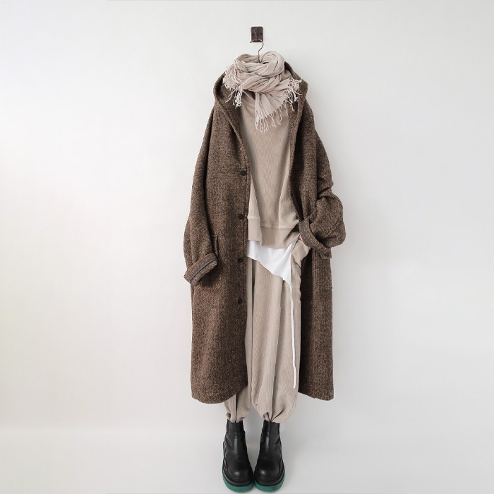 【楽天人気アイテム】 ノームコアキレカジポケット付きフード付きコート