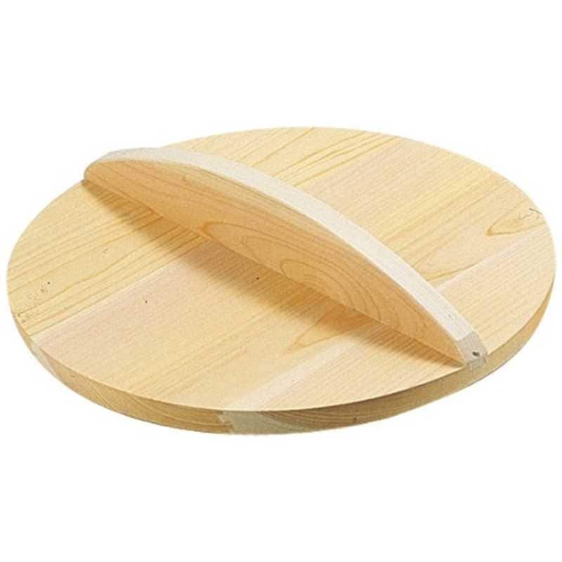 雅うるし工芸　厚手サワラ木蓋 (鉄餃子鍋45cm用) 48cm用　AKB02048