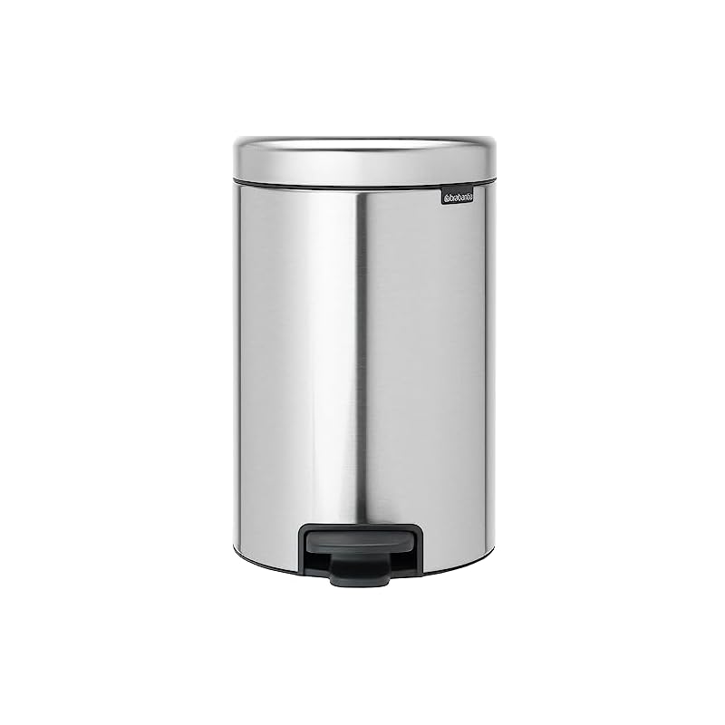 ブラバンシア ダストボックス FPPマット 12L ペダルビン ニューアイコン 静かに軽やかに閉まる機能搭載 112041