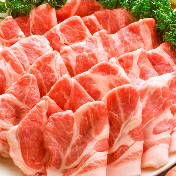 訳あり 豚肩ロース 厚切り スライス 2kg 数量限定 500g×4パック 豚肉 生姜焼き しょうが 炒め物 肩ロース ロース 小分け 便利