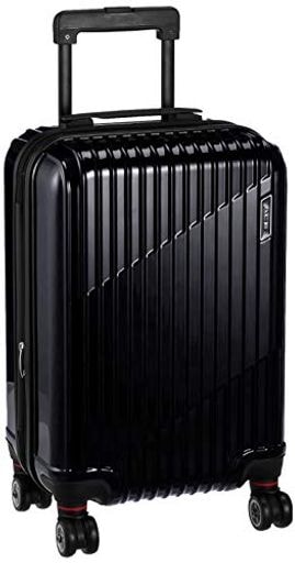 エース[エース] スーツケース クレスタ 機内持ち込み可 エキスパンド機能付 39L(拡張時) 48 CM 3.2KG ブラック