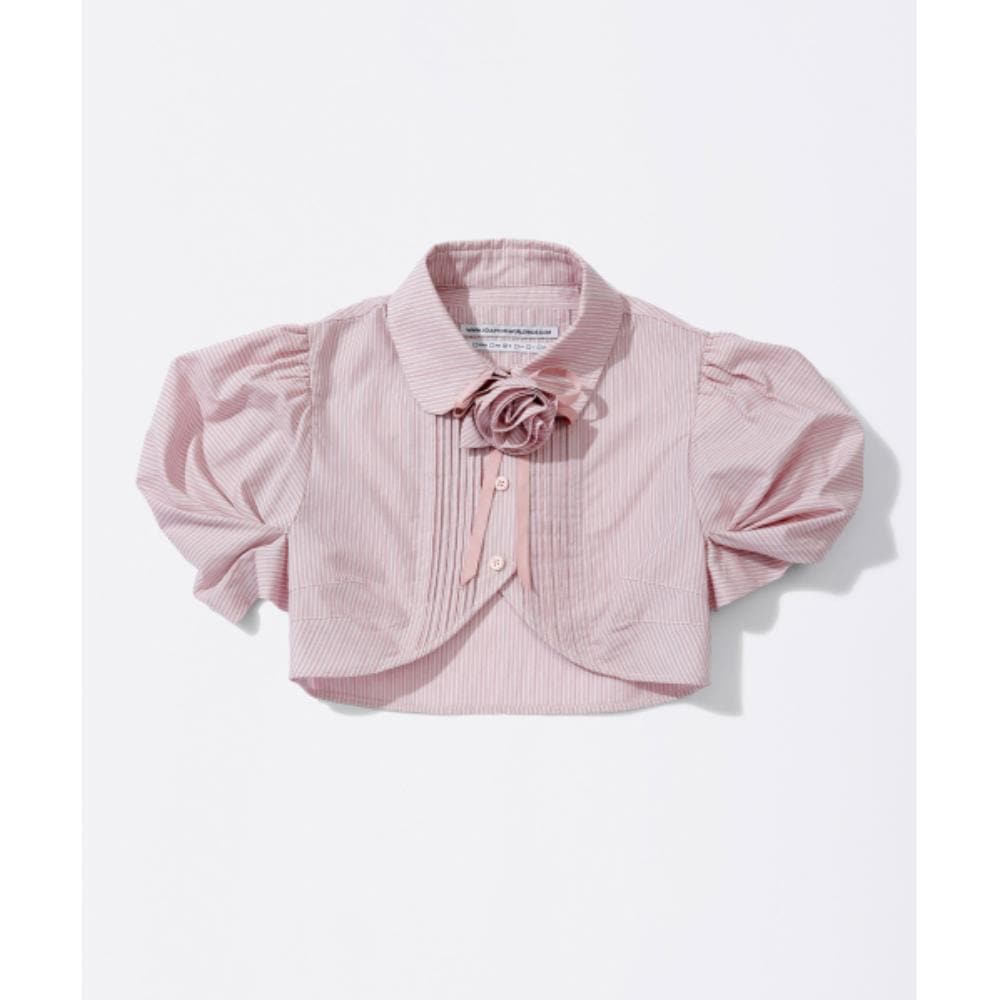 スカルプター Rosetta Baby Shirt Pink Stripe SC25S205PK