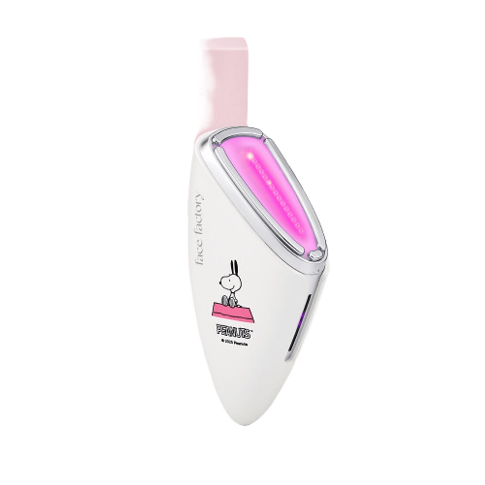 [スヌーピーXペペック] LED肌光彩弾力改善デバイス セルライナー(+ステッカーポーチ贈呈)