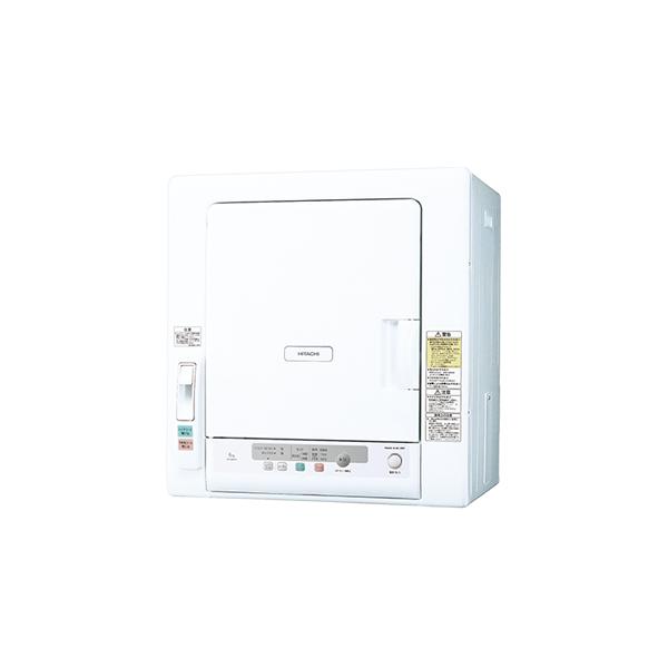 DE-N60HV-W 日立 乾燥6.0kg 衣類乾燥機 ピュアホワイト