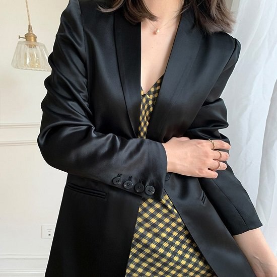 【取寄：納期2週間】ジャケット レディース 長袖 ブラック テーラードジャケット ビジネス オフィス ジャケット レディース テーラード おしゃれ ジャケット レディース 長袖 ブラック