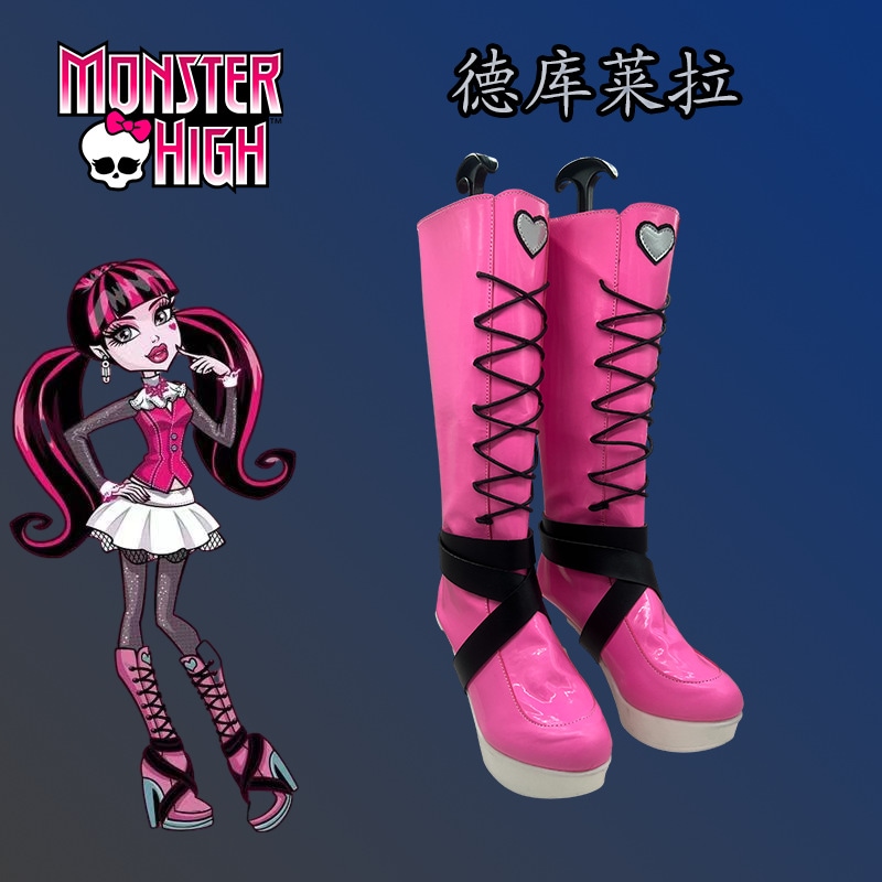 靴 ブーツ エルフ高校ドラキュラ モンスタードラキュラ 靴 二次元アニメーション 靴