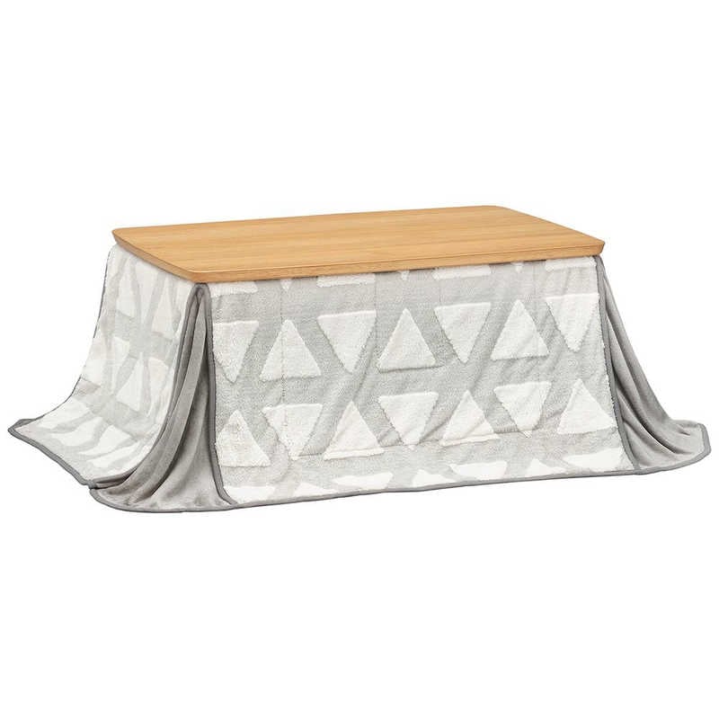 コイズミ　KOIZUMI　フラットヒーターこたつ ［約60×90cm /長方形］ 布団セット　KTR-3236FB