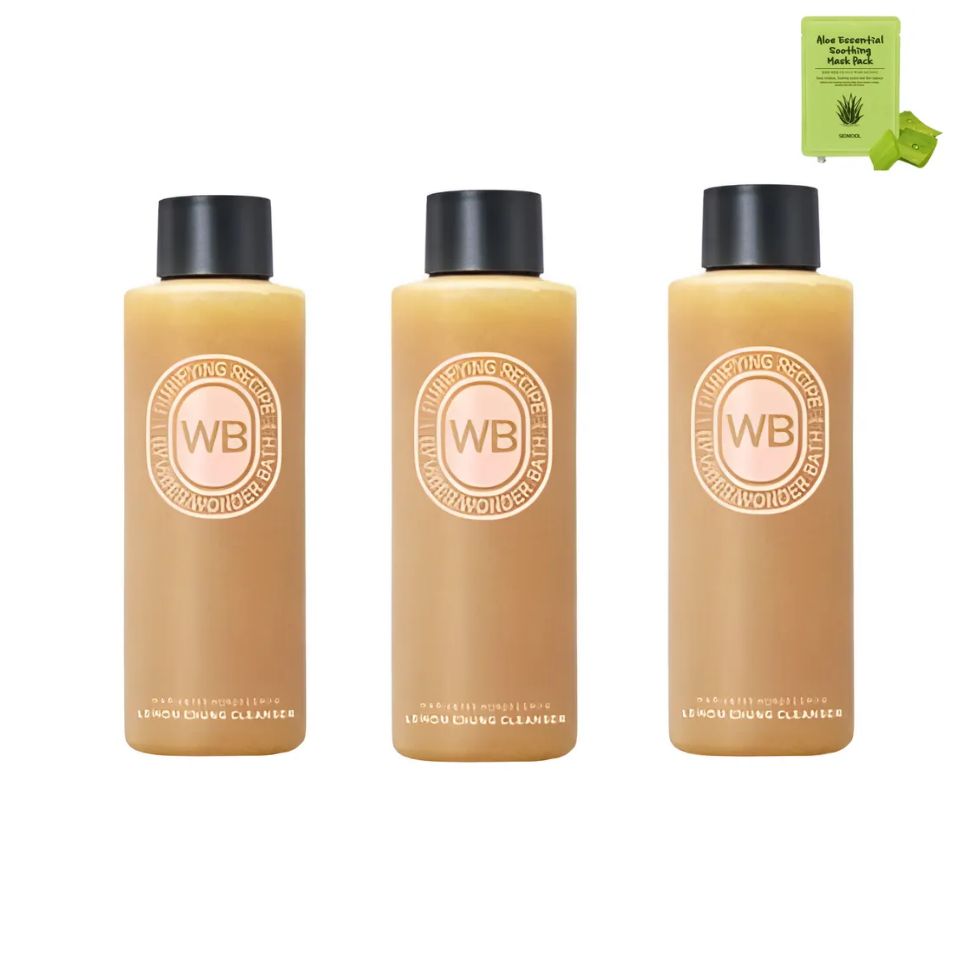 ワンダーバス レモン青 クレンザー 200ml 3つ