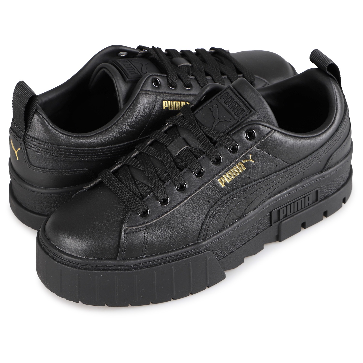 スニーカー レディース 厚底 メイズ クラシック ブラック 黒 8,580円