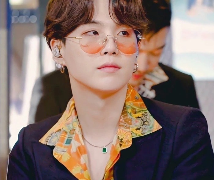 SQUARE NECKLACE SUGA JUNGKOOK着用 韓国正規品 N377