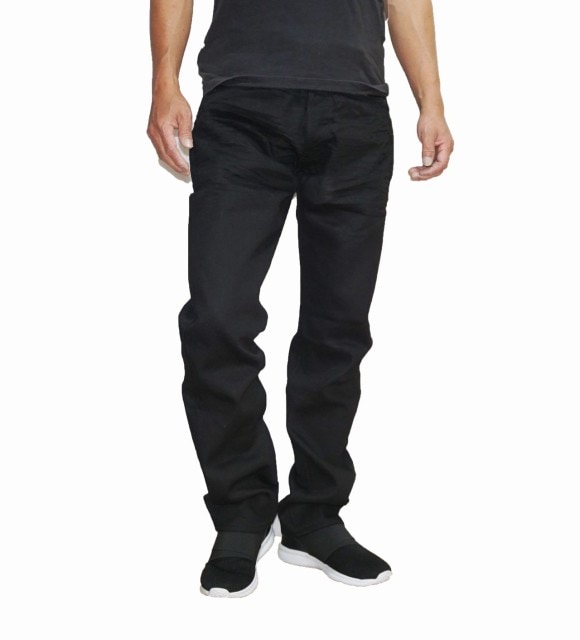 ジーンズ 501 ブラック ストレート メンズ 黒 デニム パンツ ジーパン