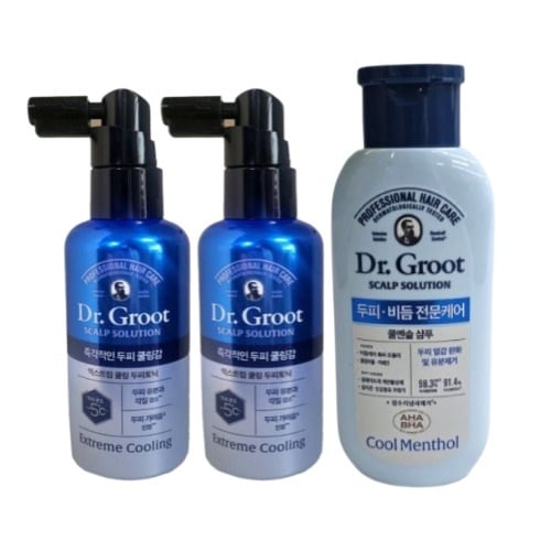 [スカルプソリューション2点セット] エクストリーム クーリングトニック 80mLx2ea + クールメンソール 180mL 5,082円