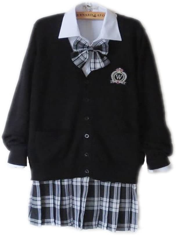 JK制服 4点セット 大きいサイズ 女子高生 学校制服 春秋冬用 スクール仮装 コスチューム JKコ