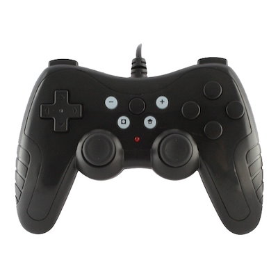 他サイト： アンサー 【Switch】Switch用　USBコントローラPro Lite （ブラック） ANS-SW052BKの商品画像