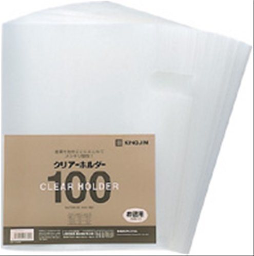 （まとめ買い）クリアーホルダー100枚パック A4乳白 735N100 00701994 [x3] 7,804円