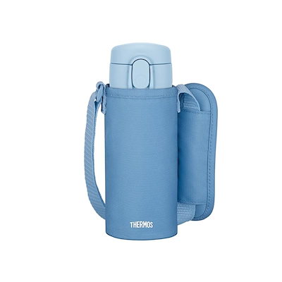 他サイト： サーモス 水筒 真空断熱ストローボトル 410ml アッシュブルー 子供用 通園通学 保冷専用 FJV-400F ASBの商品画像