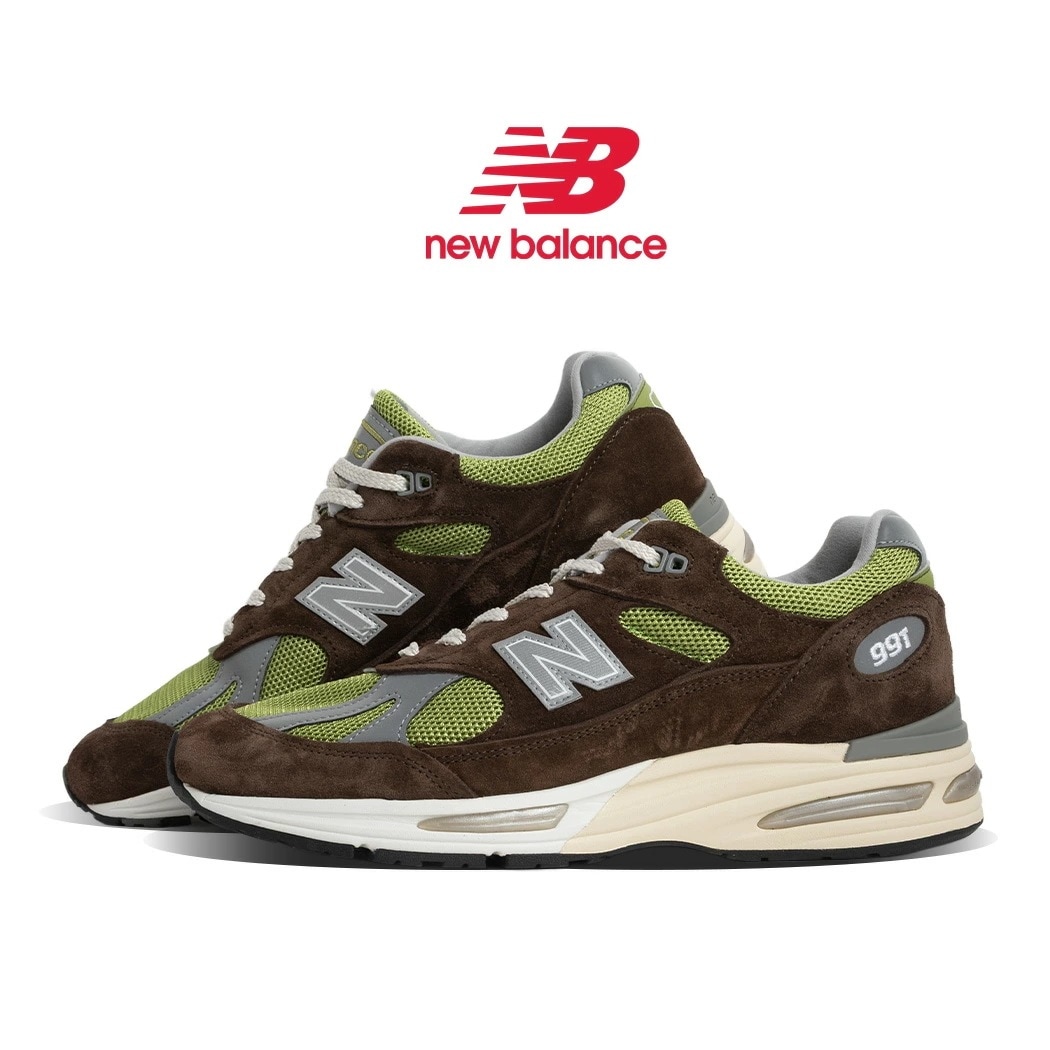 NEW BALANCE ニューバランス × ダニエル・カタリ 991 スニーカー U991CK2 MATCHA ( 抹茶 グリーン ブラウン KITH コラボ 990 992 993 1906 906