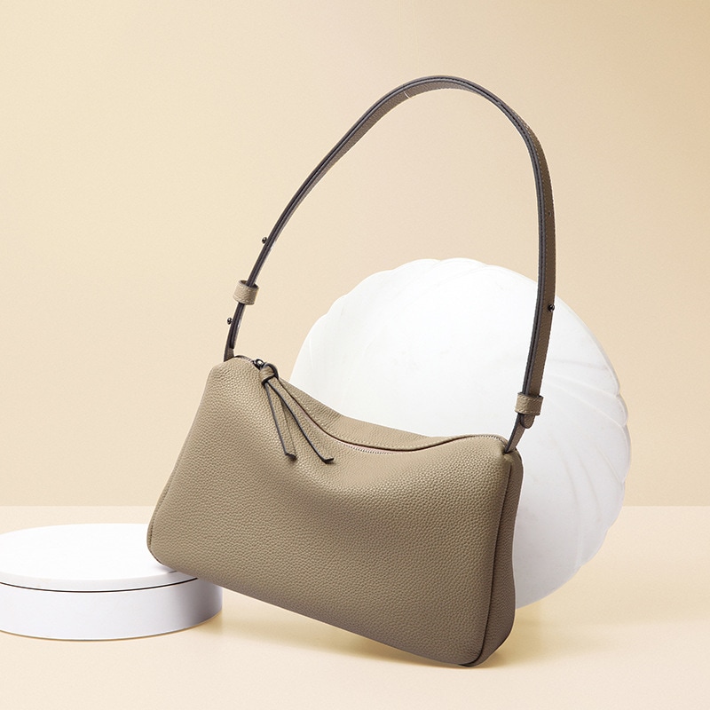 100%牛革本革ミニハンドバッグ品質大容量ワンショルダーバッグ出掛けバッグ レトロおしゃれ通勤ビジネス