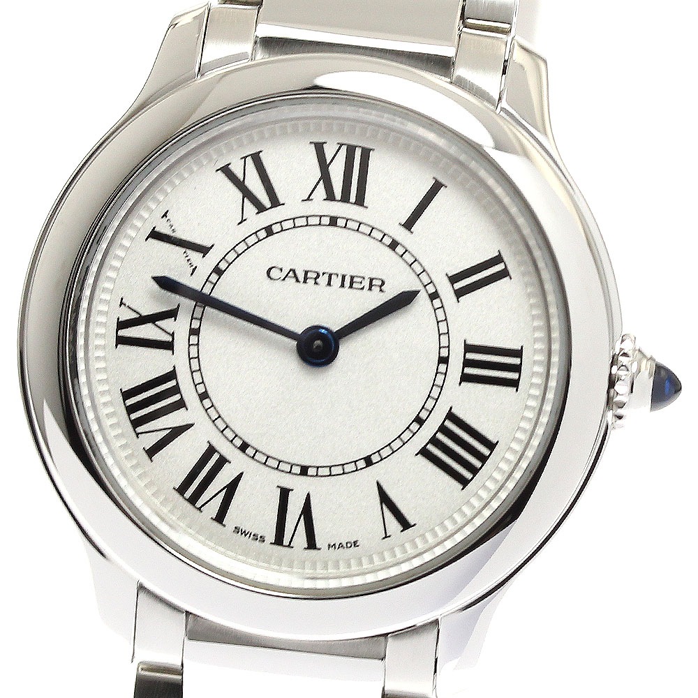 カルティエ CARTIER WSRN0033 ロンドマスト ドゥ カルティエ 29ｍｍ クォーツ レディース 良品 保証書付き_877924【中古】