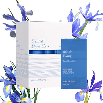 他サイト： LAVOIR ラヴアセンテッド ドライシート ： アイリス&ピオニーの商品画像