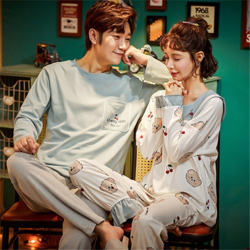 ギフト 部屋着 パジャマ 綿 退職お祝い 秋冬 敬老の日 長袖 ペアパジャマ 結婚祝い Rsa11176867 冬 プレゼント ペア カップル ルームウェア