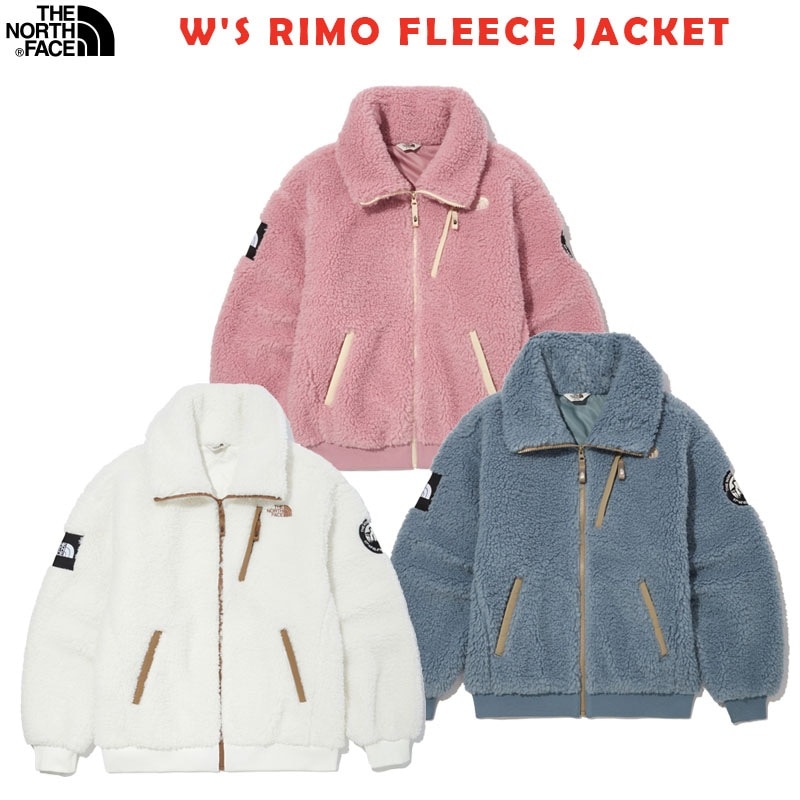 韓国正規品保証 関税負担なし NJ4FN80J WS RIMO FLEECE JACKETデイリー 基本 着装 男子 女子 人気 韓国 ファッション 男女共用 アウトドア