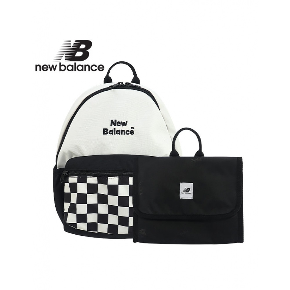 ニューバランスキッズ柄ピクニックバッグ (NK8AES404U-19) _ブラック