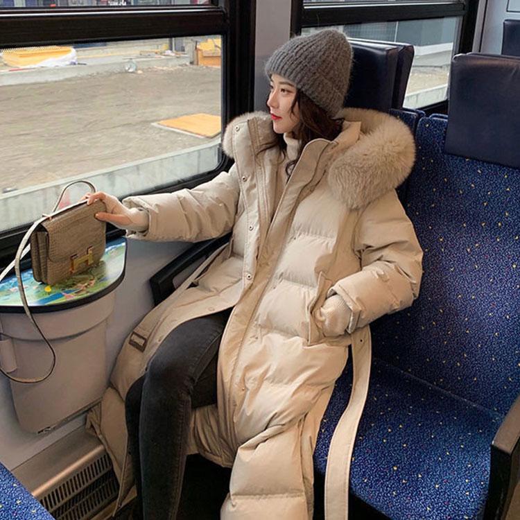 レディース フード付き ダウンコート ダウンジャケット 軽量 アウター ロングコート ダウン ロングダウンコート レディース ロング ダウン(50% 大人気