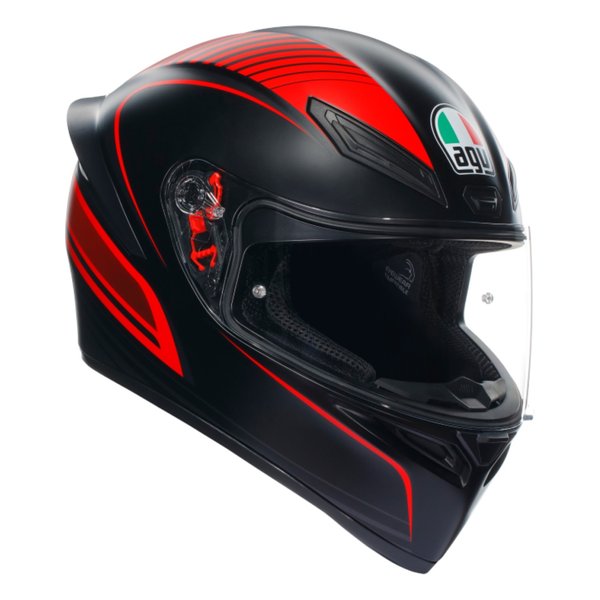 ヘルメット K1S WARMUP MATTBLACK/RED ウォームアップ マットブラックレッド XLサイズ