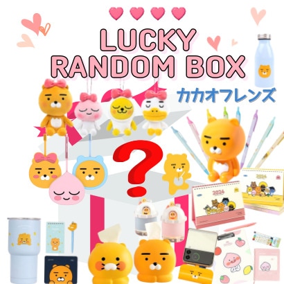 kakaoラッキー ランダム ボックスセット(文具雑貨ファッション生活家電など)
