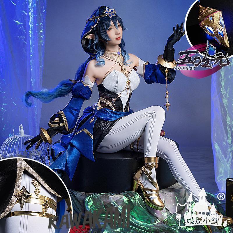 Catwushop　原神　コスプレ　レイラ　衣装　ウィッグ　靴　追加可能