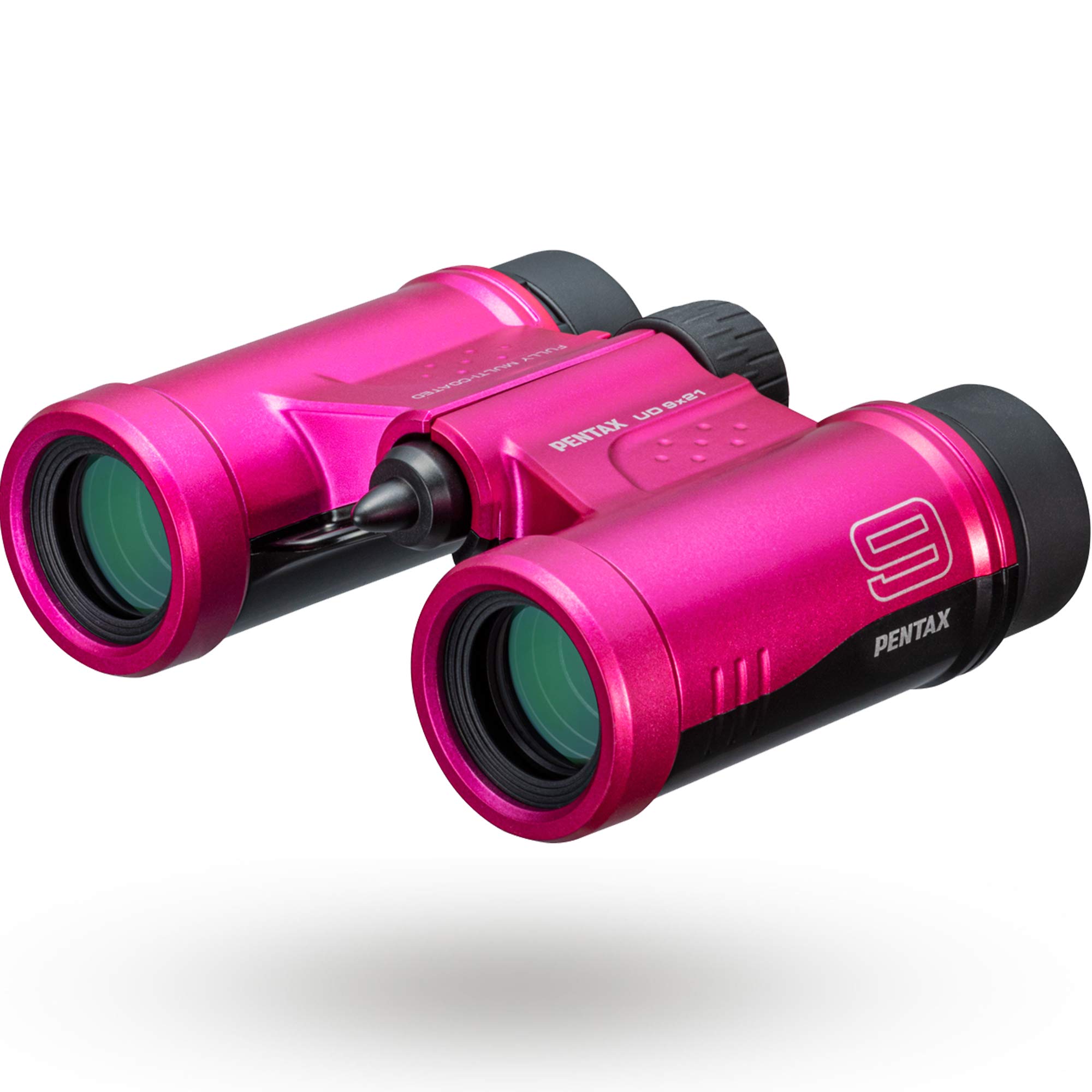 PENTAX 双眼鏡 UD 9x21 ピンク【選べる5色】【推し活】【野鳥観察】 【ライブスポーツ観戦】【ダハプリズムの小型ボディ195g】【倍率と明るさを両立した9倍】【フルマルチコーティングで明