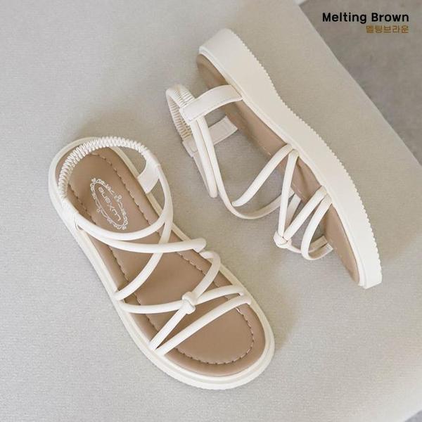 女性バカンスサンダルストラップサンダル S42