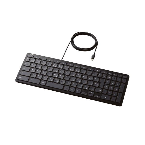 エレコム Type-C有線ミニキーボードTK-CB01UPKBK 6,026円