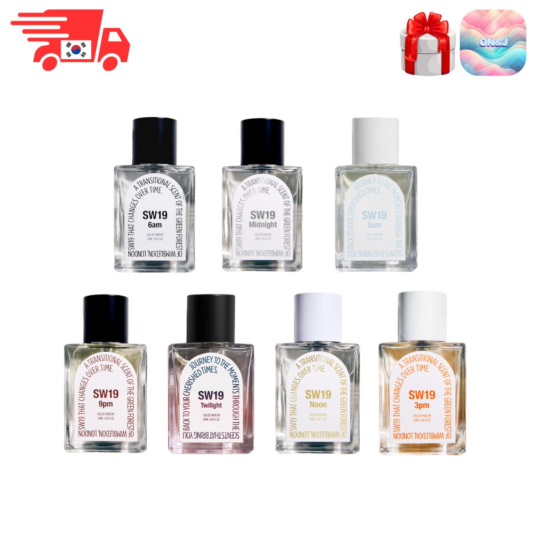【SW19】香りで旅する選べる7種パフューム 50ml（6AM / 8AM / NOON / 3PM / TWILIGHT / MIDNIGHT / 9PM）