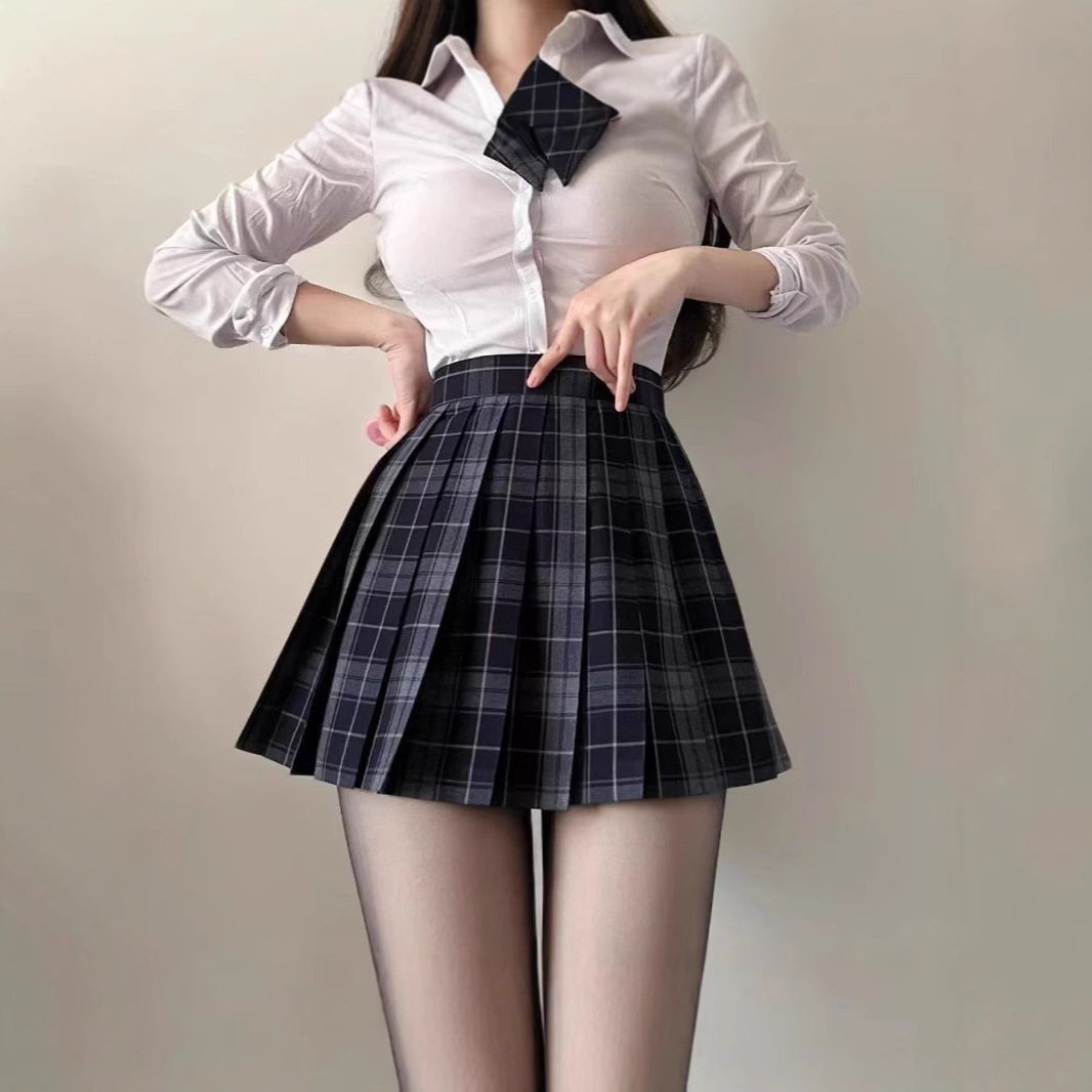 【1つ買うと10つ無料】純粋な欲望jkスカートプリーツプリーツスカートスカートウエストホミングレディースカレッジスタイルスリムでセクシー