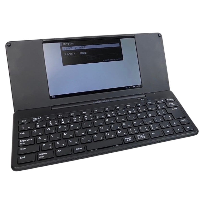 【展示品】ポメラ pomera DM200 クロ ブラック デジタルメモ テキスト入力専用 キーボード端末 長時間駆動 KING JIM