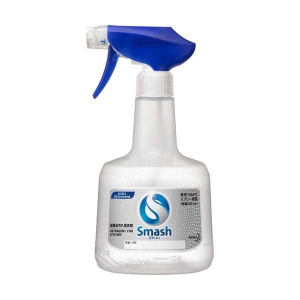 (まとめ) 花王 スマッシュ専用つめかえスプレー容器 業務用 600ml 1本 (×20セット)
